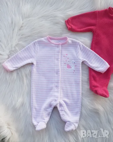 Бебешки  ромпъри за новородено момиче, снимка 9 - Бебешки гащеризони - 49071840