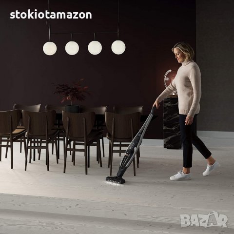 Вертикална прахосмукачка 2in1 Electrolux Pure Q9 PQ91-40GG, 45W, 21.6V, Автономия 51 мин, Сив , снимка 9 - Прахосмукачки - 38430113