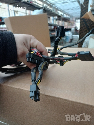 Захранване CORSAIR 450W Перфектно!!, снимка 3 - Захранвания и кутии - 52717879