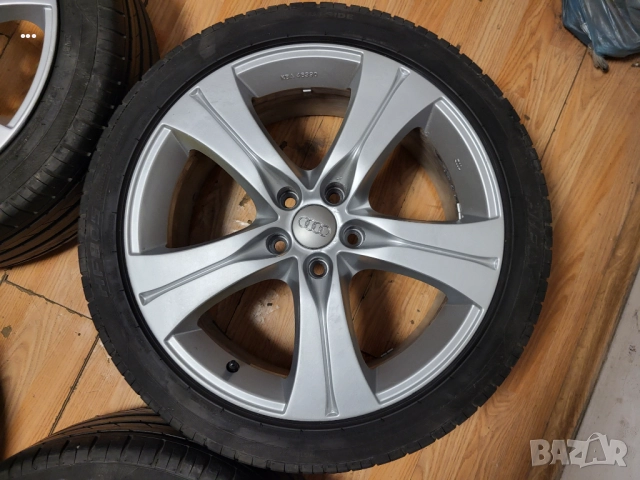 джанти 18" 5х112 Audi Mercedes Vw Seat Skoda  с гуми 225/45/18, снимка 5 - Гуми и джанти - 52381288