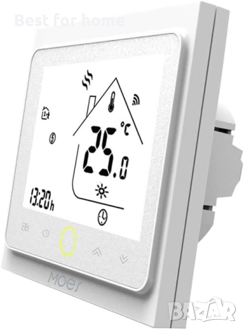 MOES WiFi , Smart термостат,Tuya APP за отопление с воден газов котел