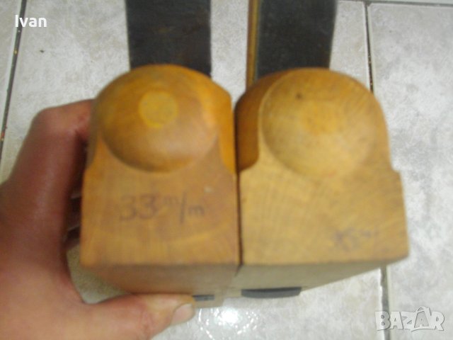 Ново Дърводелско Профилно Ренде 33-48мм СССР/НРБ/Фалцово 20мм Немско-Различни, снимка 11 - Други инструменти - 40294711