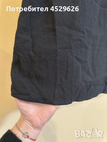 Черна рокля , снимка 3 - Рокли - 53237063