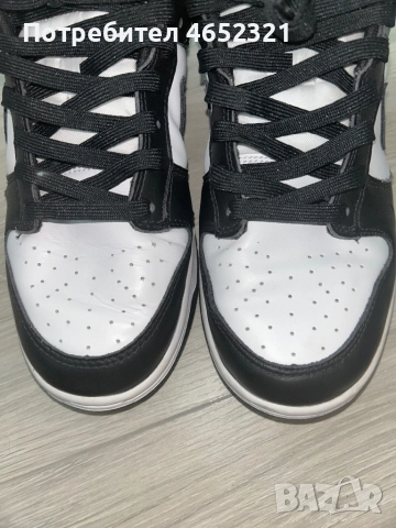 Nike Dunk Low Panda , снимка 4 - Маратонки - 52428911