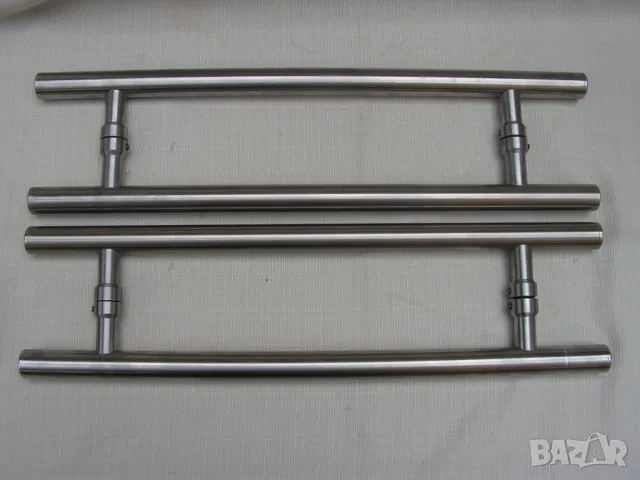 Двустранна дръжка за бутане – дърпане на стъклена или плътна врата., снимка 17 - Входни врати - 49637068