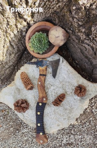 Брадвичка "Tomahawk" - ръчна изработка, снимка 3 - Бойно оръжие - 42851011