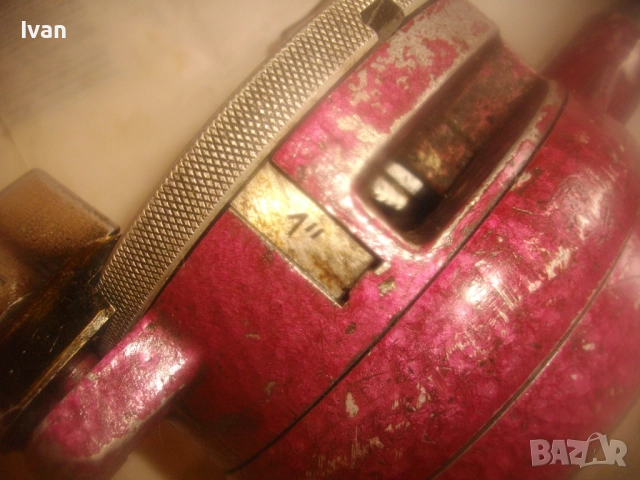 Чехословашка резбонарезна алуминиева винторезка JOPAL 1 до 1" плашка пафта винторез с ножове 1" цол, снимка 11 - Други инструменти - 52720695