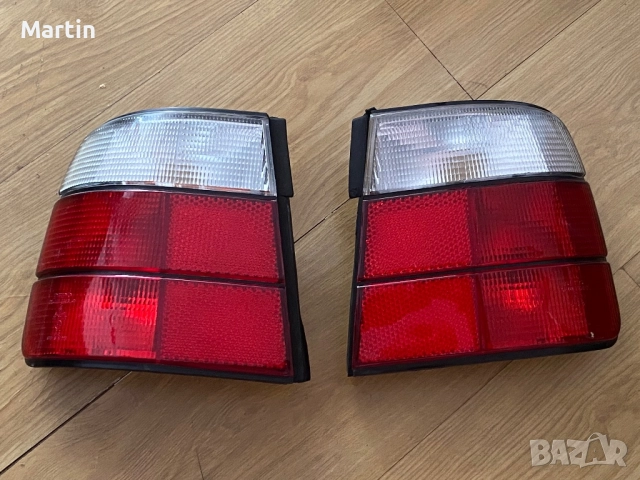 Стопове с бели мигачи Депо за БМВ Е34 фейслифт седан