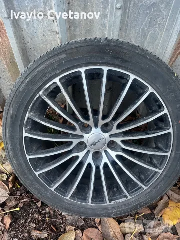 Джанти с гуми 17" 5x112, снимка 6 - Гуми и джанти - 56185304