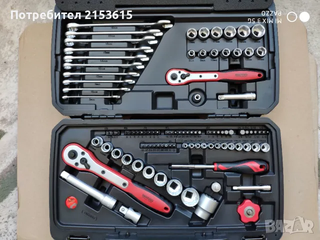 Teng tools тенг гидория 1/4 , 3/8 , 1/2 98 части вложки ключове битове комплект хром ванадий