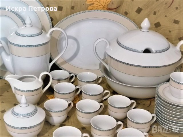  Порцеланов немски сервиз за хранене Прованс, снимка 2 - Сервизи - 34559148