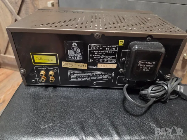 Продавам CD Hitachi DA 1000, снимка 7 - Декове - 55770456