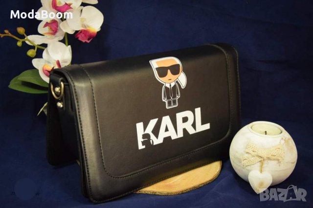 Дамски чанти Karl Lagerfeld , снимка 2 - Чанти - 36997326