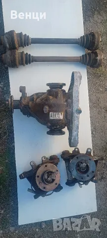 Заден мост BMW E38 +диф+ полуоски, снимка 3 - Части - 55994595