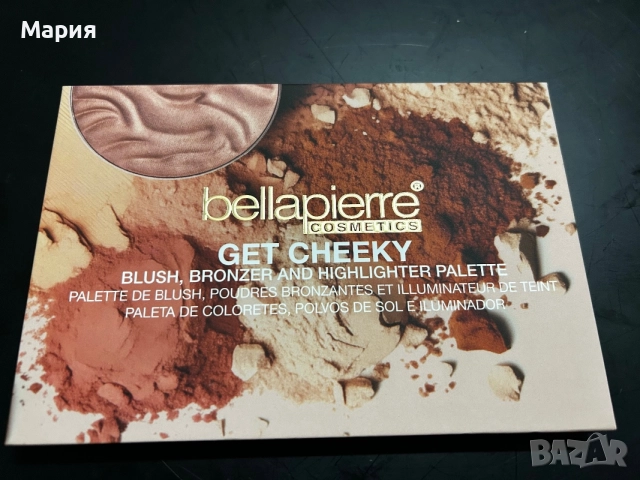 палитрата за лице Bellapierre Cosmetics, снимка 2 - Декоративна козметика - 56216000