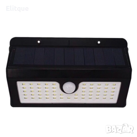 Соларна LED лампа с 55 диода, силна светлина, снимка 7 - Други - 52832313