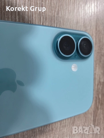 iPhone 16 blue 128gb Перфектен, снимка 4 - Apple iPhone - 52820386