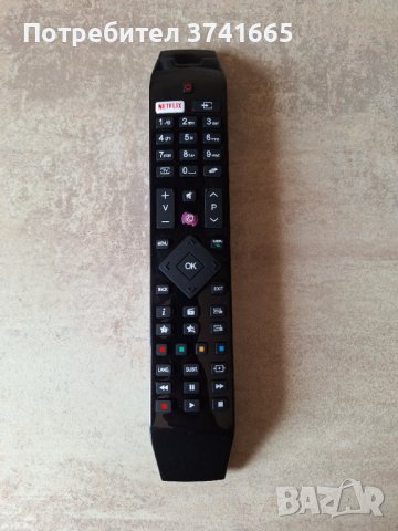 Дистанционно за телевизор Finlux, Vestel, Telefunken, Hitachi, JVC, RC49141 Smart TV, Netflix 