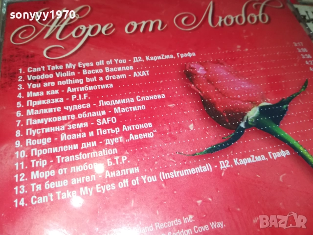 МОРЕ ОТ ЛЮБОВ ЦД 1210251121, снимка 11 - CD дискове - 52025326