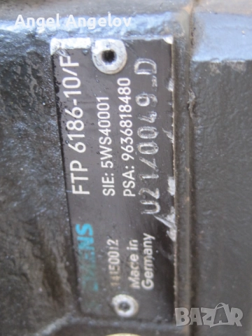 ГНП за Peugeot 307 2.0HDI 5WS40001 Siemens, FTP618610F, FTP 6186-10/F. a2c20000502, (2000 - 2012), снимка 3 - Части - 52722240