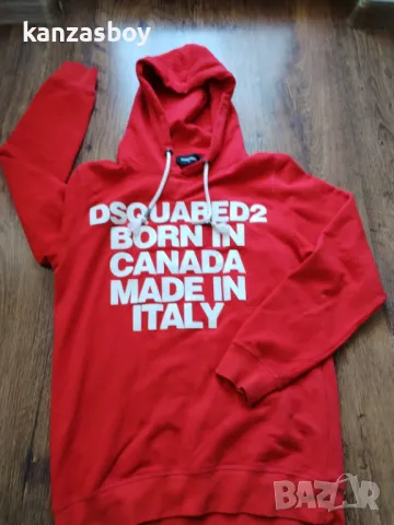 DSQUARED2 - страхотно мъжко горнище М, снимка 5 - Спортни дрехи, екипи - 49575913