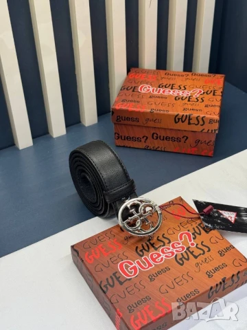 колани от естествена кожа в кутия guess , снимка 8 - Колани - 50640246