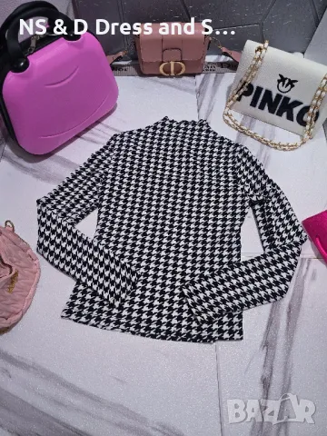 Дамско интересно поло, снимка 6 - Блузи с дълъг ръкав и пуловери - 47560332