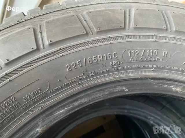 4бр летни гуми Michelin Agilis 3 225/65/16, снимка 2 - Гуми и джанти - 48802712