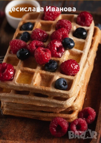 Производство на белгийски гофрети 