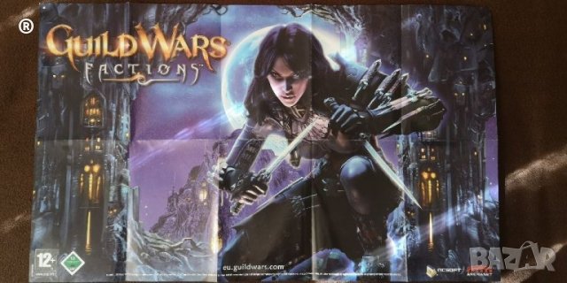 Плакат на GUILD WARS Factions за колекционери и ценители, снимка 2 - Игри за PC - 40141717