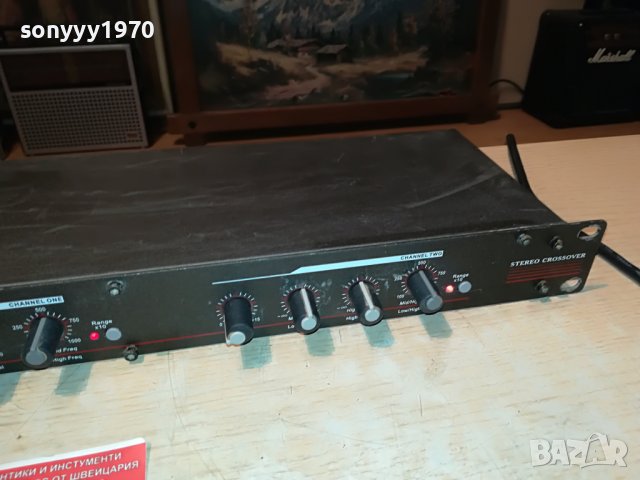 DOD SR835 STEREO CROSSOVER-ВНОС SWISS 0406222126, снимка 4 - Ресийвъри, усилватели, смесителни пултове - 36982031