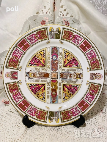 порцеланова чиния за стена , снимка 2 - Декорация за дома - 52657839