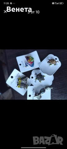 Брошки с камъни🥰, снимка 9 - Други - 51200842