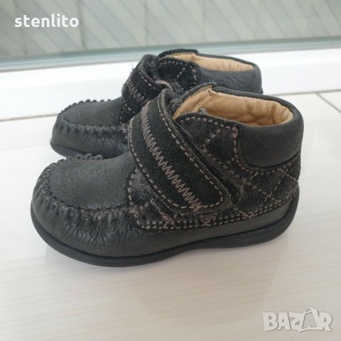 Бебешки обувчици естествена кожа № 18, снимка 6 - Бебешки обувки - 31811779