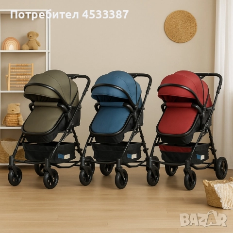 Детска количка 2 в 1, Zizito Lana, снимка 2 - Детски колички - 51529233