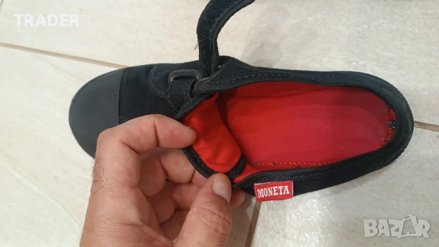 детски пантофи маратонки сникърси черни Moneta, снимка 8 - Детски пантофи - 33561644
