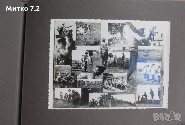 Стар албум с военни снимки, снимка 7 - Антикварни и старинни предмети - 34208211
