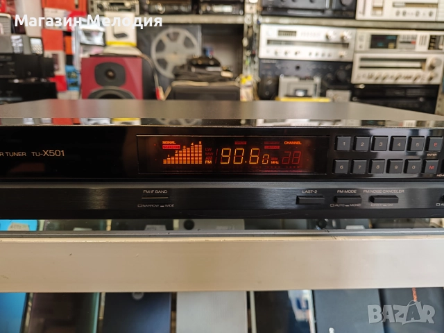 Тунер SANSUI TU-X501 В перфектно техническо и визуално състояние., снимка 4 - Декове - 51747113