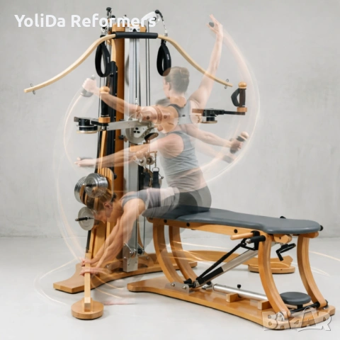 💯💯🔥New💯💯💯 ЗА първи път в България Феноменалния GYROTONIC Expansion System 🔥🔥🔥, снимка 3 - Фитнес уреди - 54000906