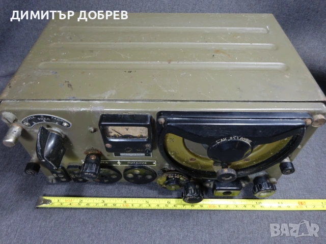 СТАР РУСКА СОЦ СССР ЛАМПОВА ВОЕННА РАДИОСТАНЦИЯ А-7-Б, снимка 13 - Антикварни и старинни предмети - 54082128