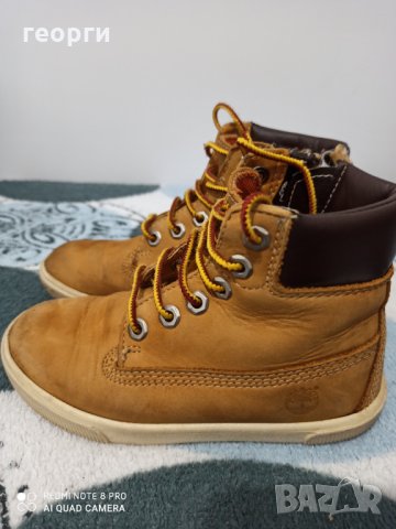 Детски обувки (ботуши) Timberland номер 28