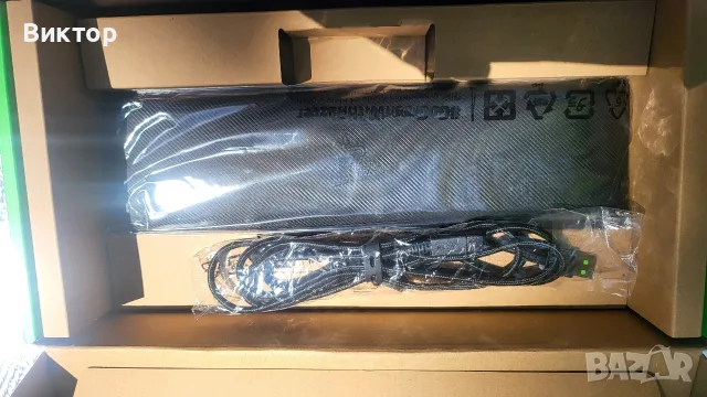 Механична клавиатура Razer - BlackWidow V4 75%, Orange, RGB, черна, снимка 7 - Клавиатури и мишки - 55742491