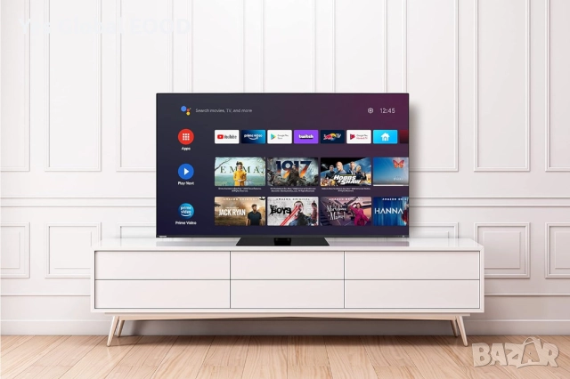 Toshiba 50" QLED 4K Android TV с Dolby Vision и Onkyo звук, снимка 4 - Телевизори - 52423018