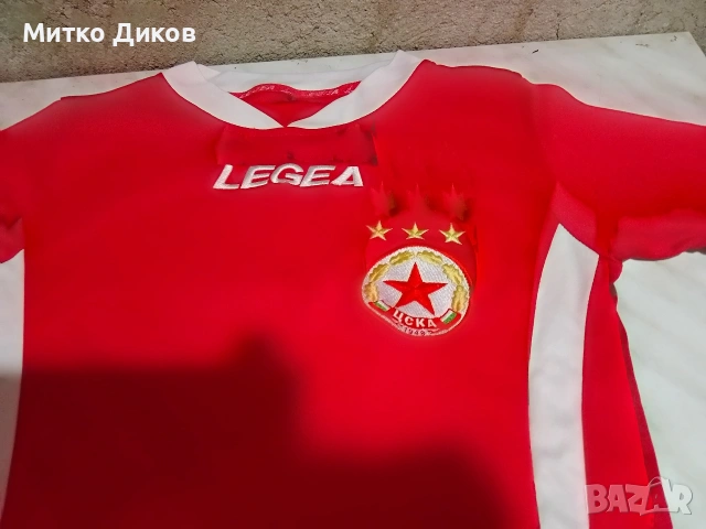 ЦСКА футболна тениска маркова на лева нова детска 140-150 см , снимка 5 - Футбол - 53902110