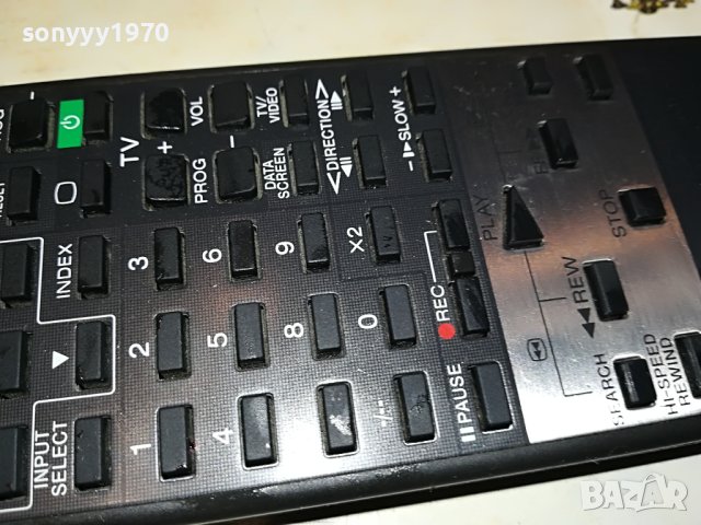 sony rmt-v109a vtr/tv VHS remote 2805231104, снимка 3 - Дистанционни - 40848001