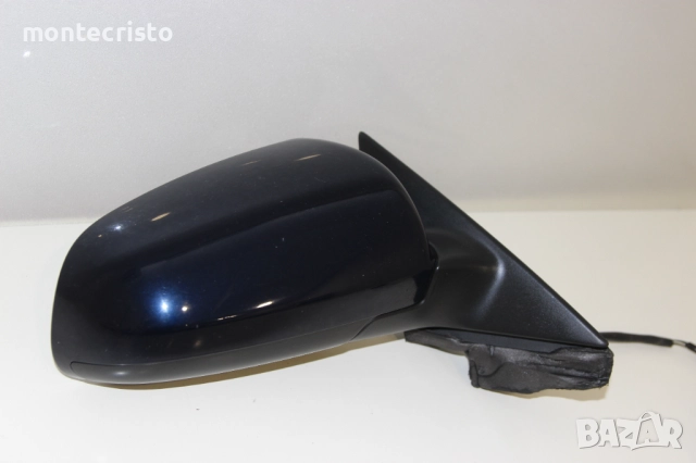 Дясно огледало Audi A3 8P Sportback 5 врати (2003-2008г.) 9 пина прибиране прибиращо Тъмно син синьо, снимка 4 - Части - 51782462