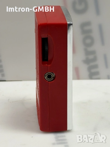 Винтидж преносимо AM радио Sony 2R-32 с шест транзистора / Хромирана предна част със слушалки, снимка 3 - Други стоки за дома - 54025392