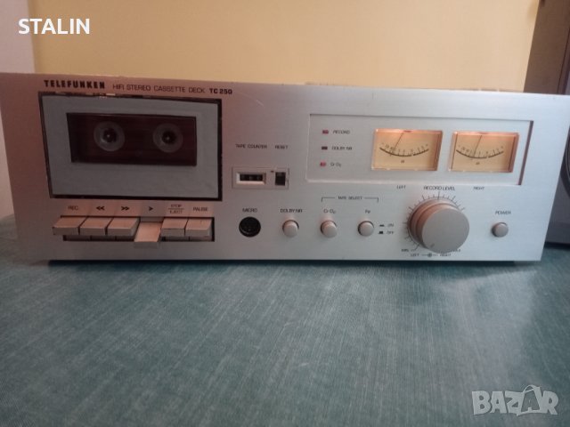 Касетен Дек Телефункен Telefunken TC 250 HIFI, снимка 2 - Декове - 37818480