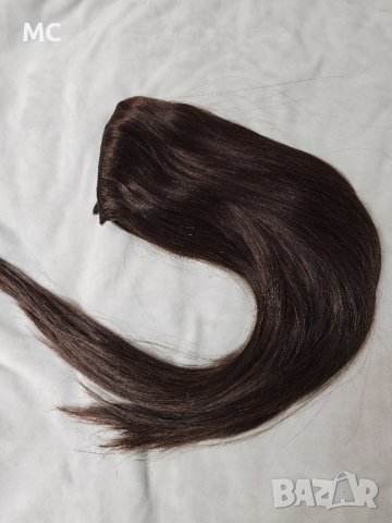 Естествена коса от Diverso 100% естествен косъм, снимка 6 - Аксесоари за коса - 44090403