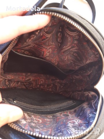 Дамска раница естествена кожа нова, снимка 5 - Раници - 42640797